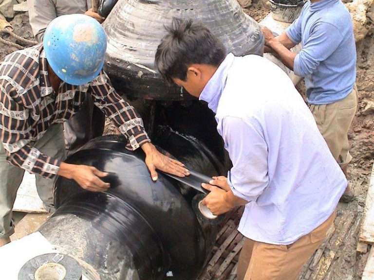 3PE防腐管道工藝簡介